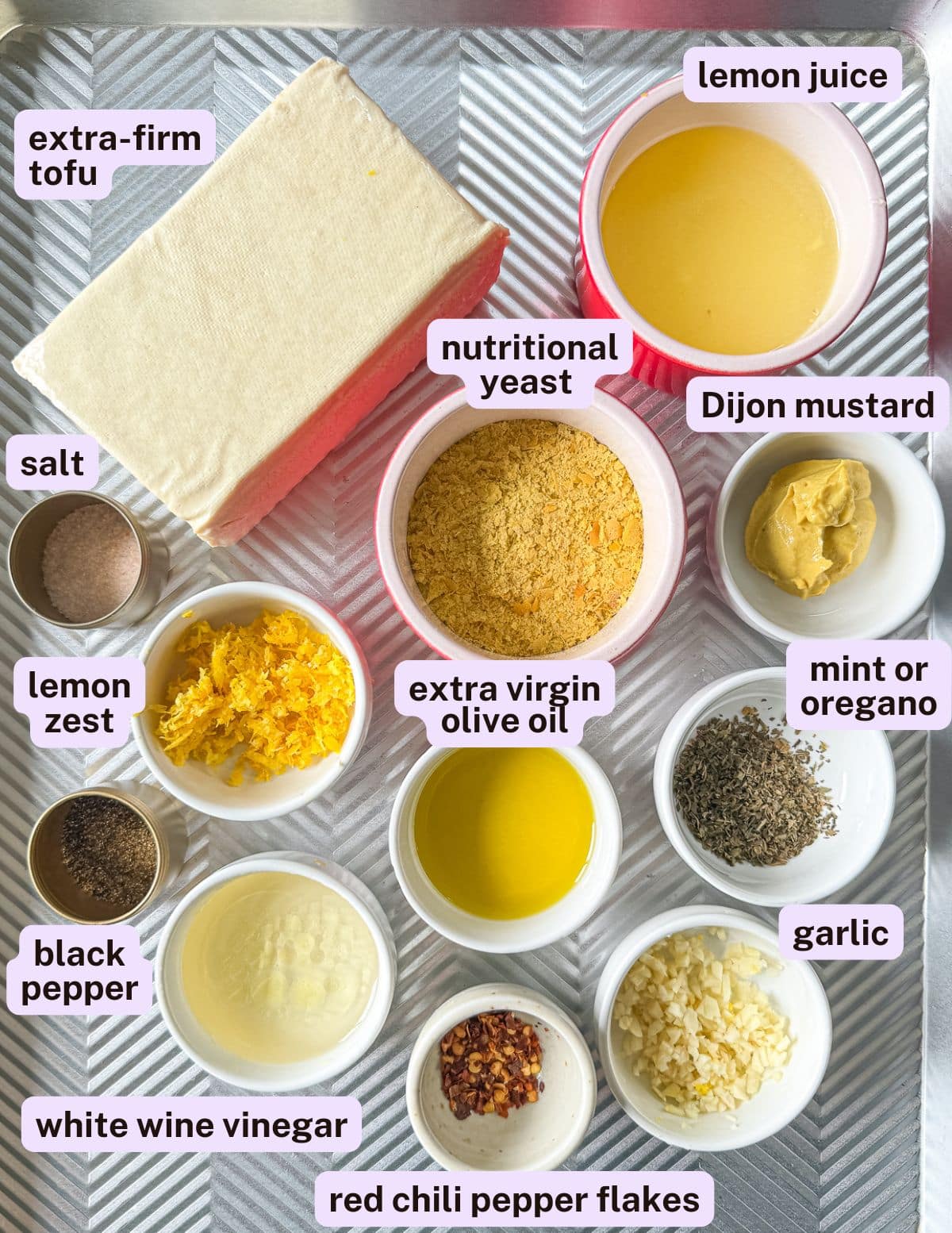 grilled tofu ingredients