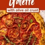 Vegan Tomato Galette