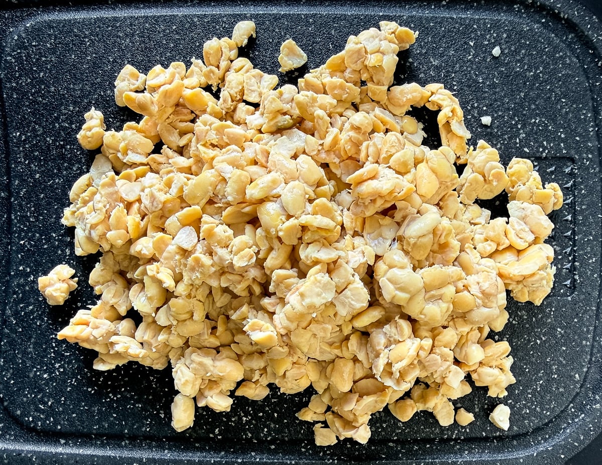 crumbled tempeh