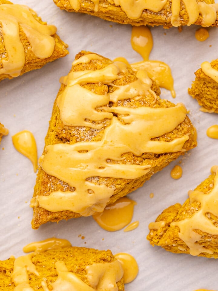 vegan pumpkin scones